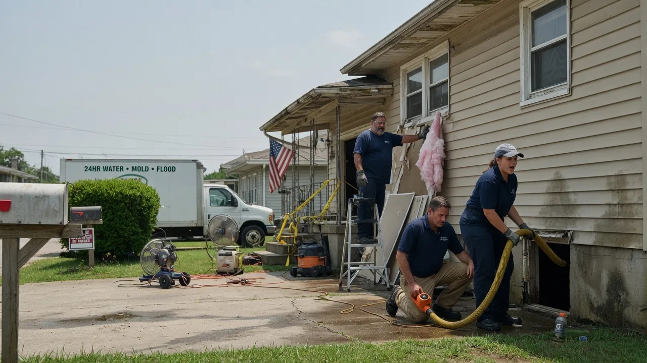Water Damage Repair in Darien, IL near me